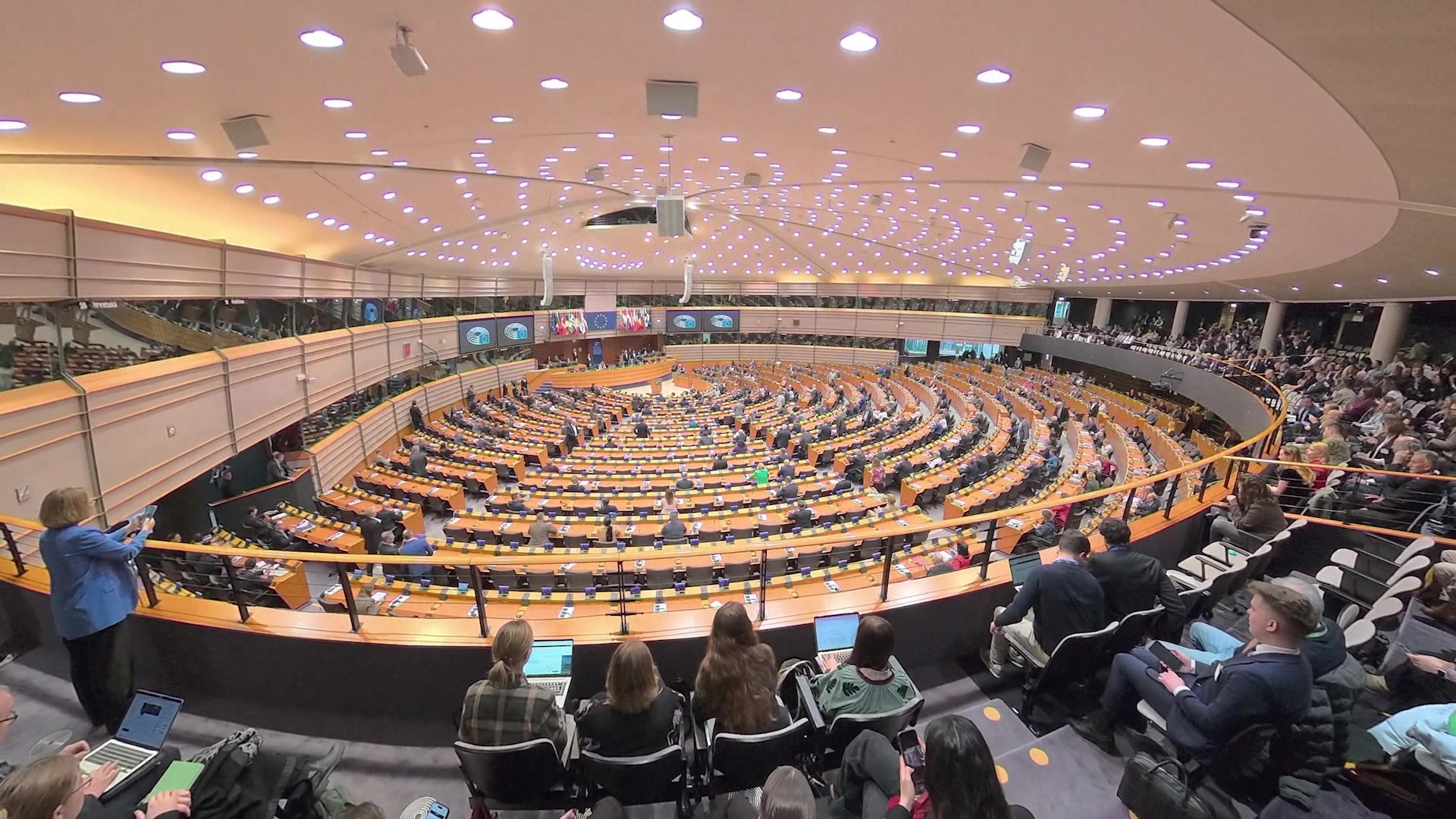 Four years of Russia's war of aggression against Ukraine: editing shots from the extraordinary Plenary session